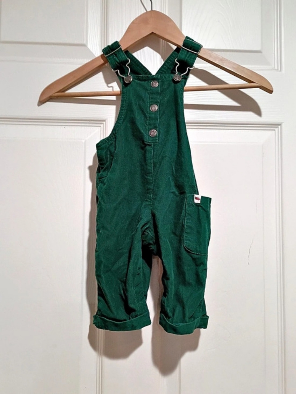 carter's Baby Boy Corduroy Overalls Green Baby 6m